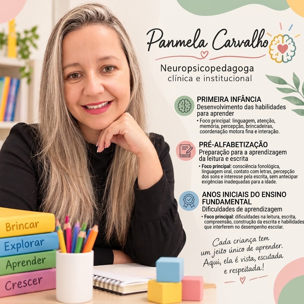Apresentação do Método Neuropsicopedagógico da Panmela Carvalho